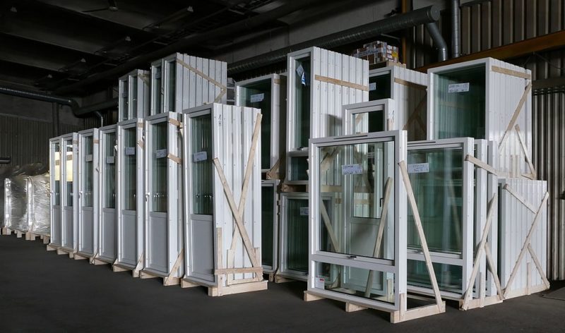 New_glass_doors_and_windows_in_storage